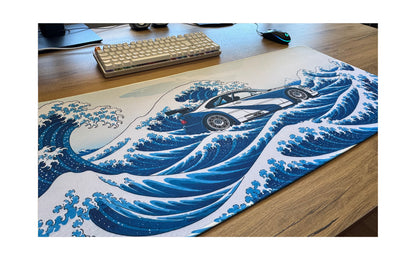 M3xKANAGAWA XXL Mousepad + Özel Kumaş Kılıf
