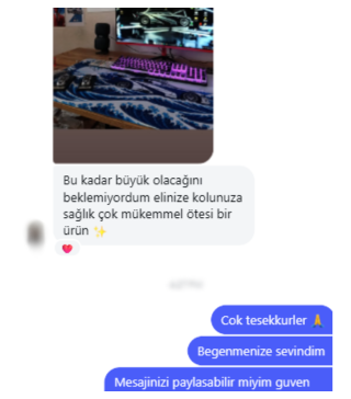 TurboHane müşteri yorumu 1
